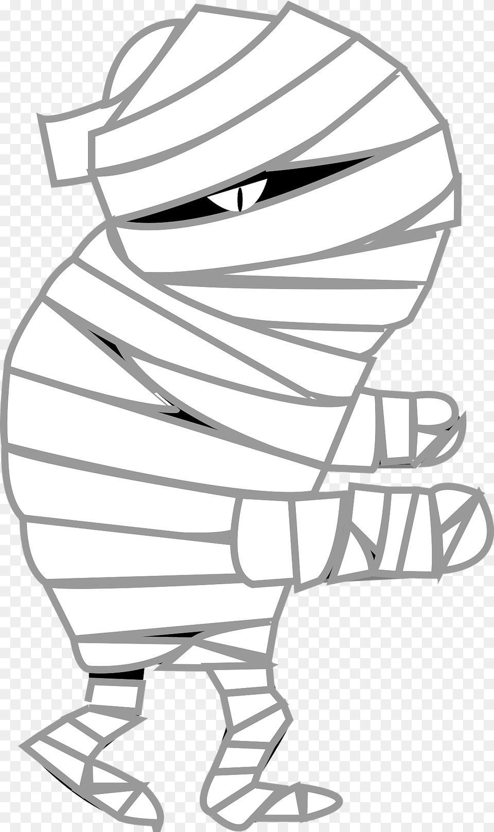 Mummy Monster Clipart, Art, Drawing, People, Person Free Png