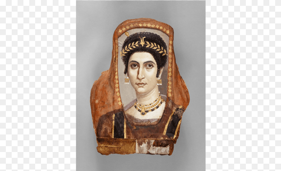 Mummy Portrait Of Isidora Roman Mummy, Archaeology, Art, Painting, Woman Png Image