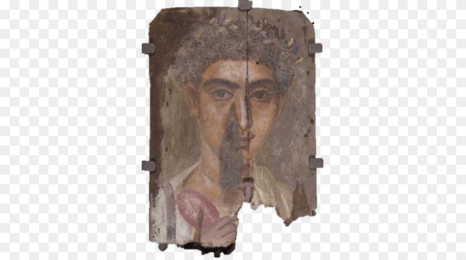 Mummy Portrait Wood From Tebtunis Fayum Phoebe Fayum Mummy Portraits, Archaeology, Art, Painting, Person Png Image