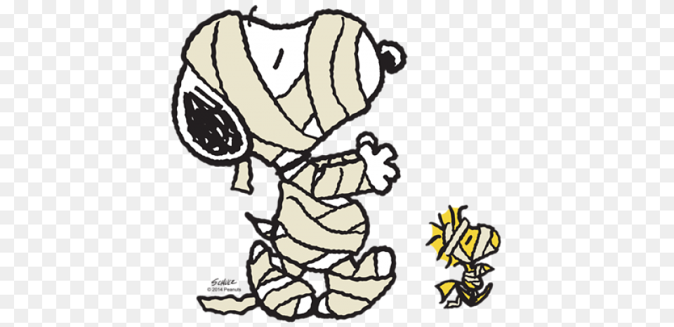 Mummy Snoopy Woodstock Peanuts Snoopy Snoopy, Baby, Person, Animal, Mammal Free Png Download