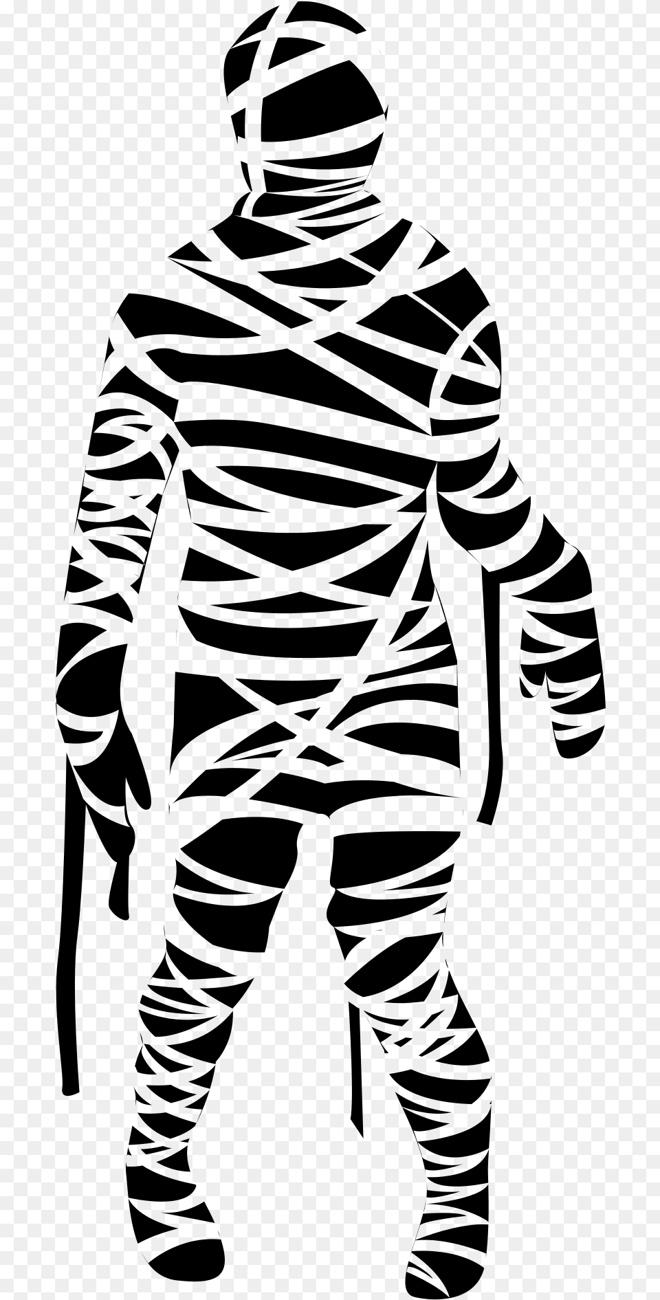 Mummy Transparent Svg Mummy, Gray Free Png Download