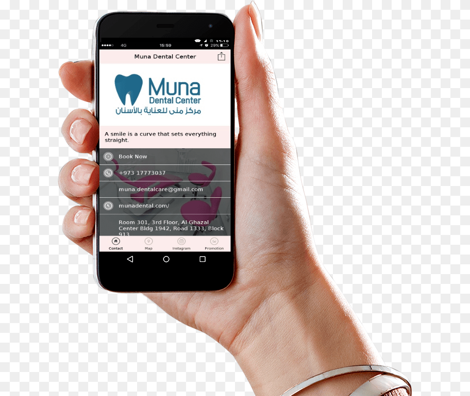 Muna Dental Clinic Services Handphone Hand, Electronics, Mobile Phone, Phone Png Image