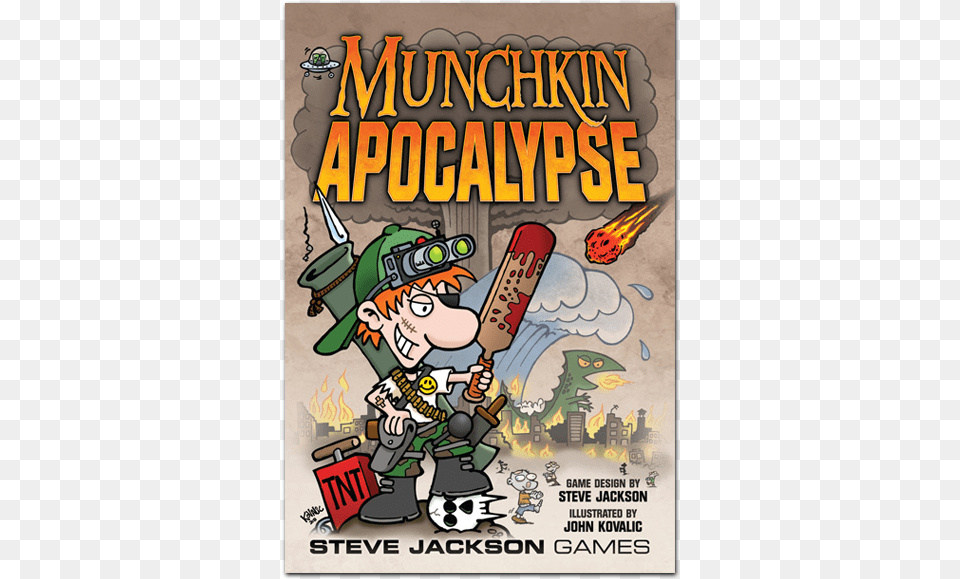Munchkin Apocalypse Munchkin Apocalypse, Book, Comics, Publication, Advertisement Free Png Download