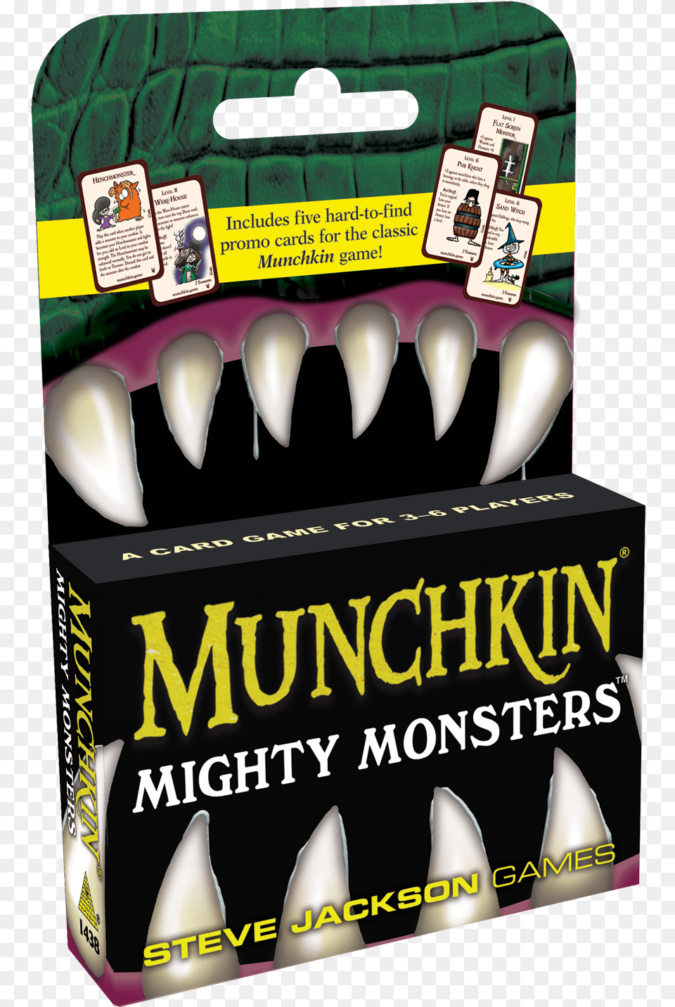 Munchkin Mighty Monsters 2019, Body Part, Mouth, Person, Teeth Png Image
