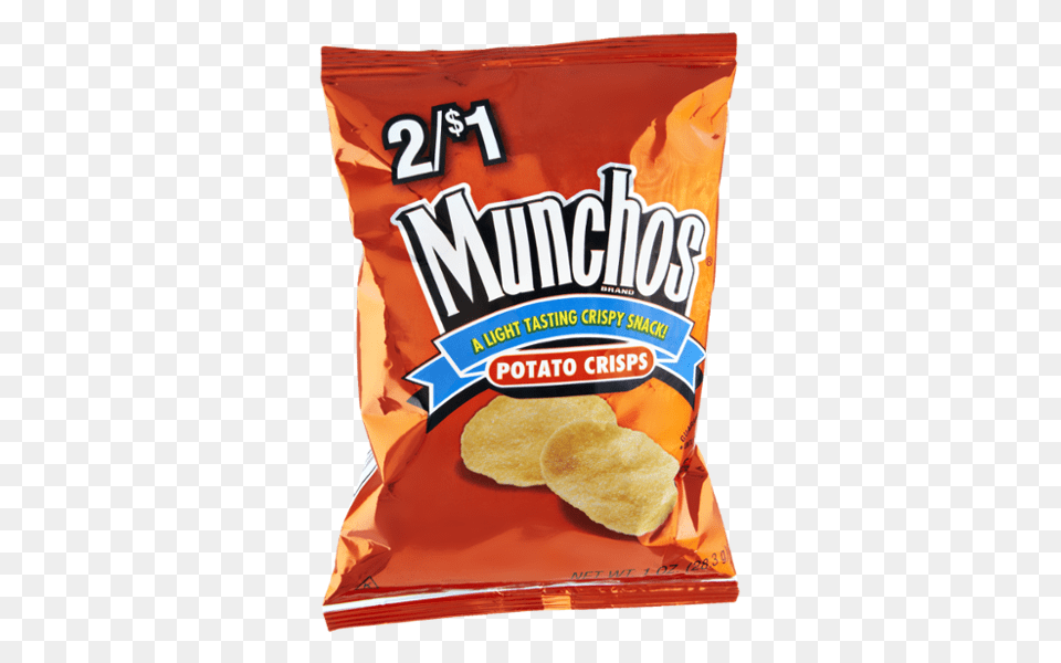 Munchos Potato Crisps Reviews, Food, Snack, Ketchup, Bread Free Png Download