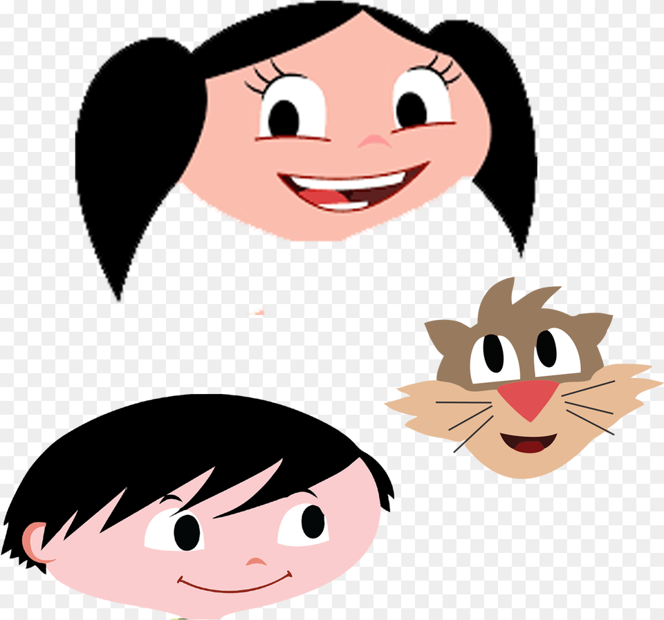 Mundo De Luna, Person, Cartoon, Face, Head Free Png Download