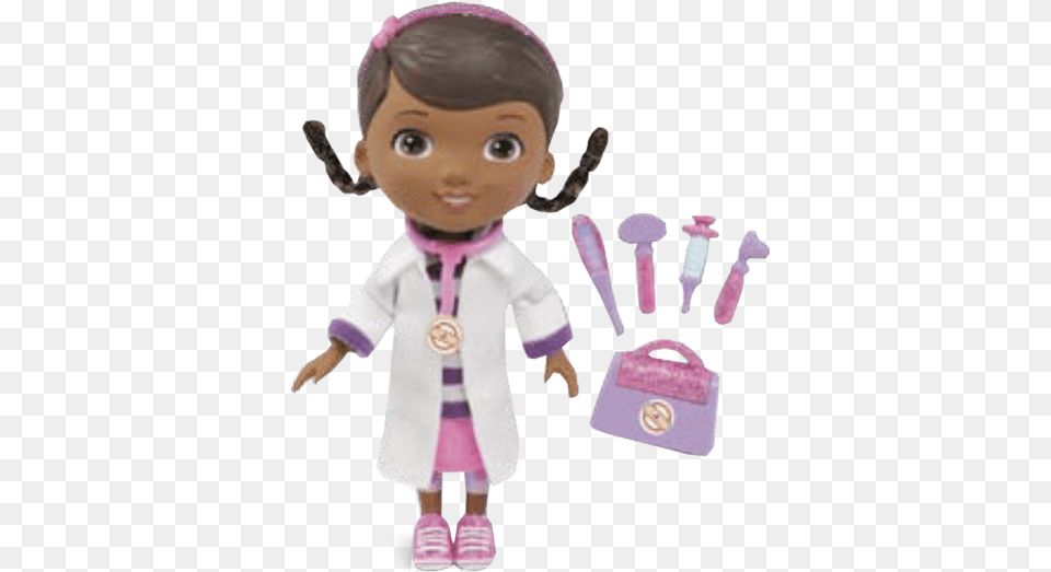 Muneca Doctora Juguetes Disney Doc Mcstuffins Doll Set, Toy, Baby, Person, Accessories Free Transparent Png