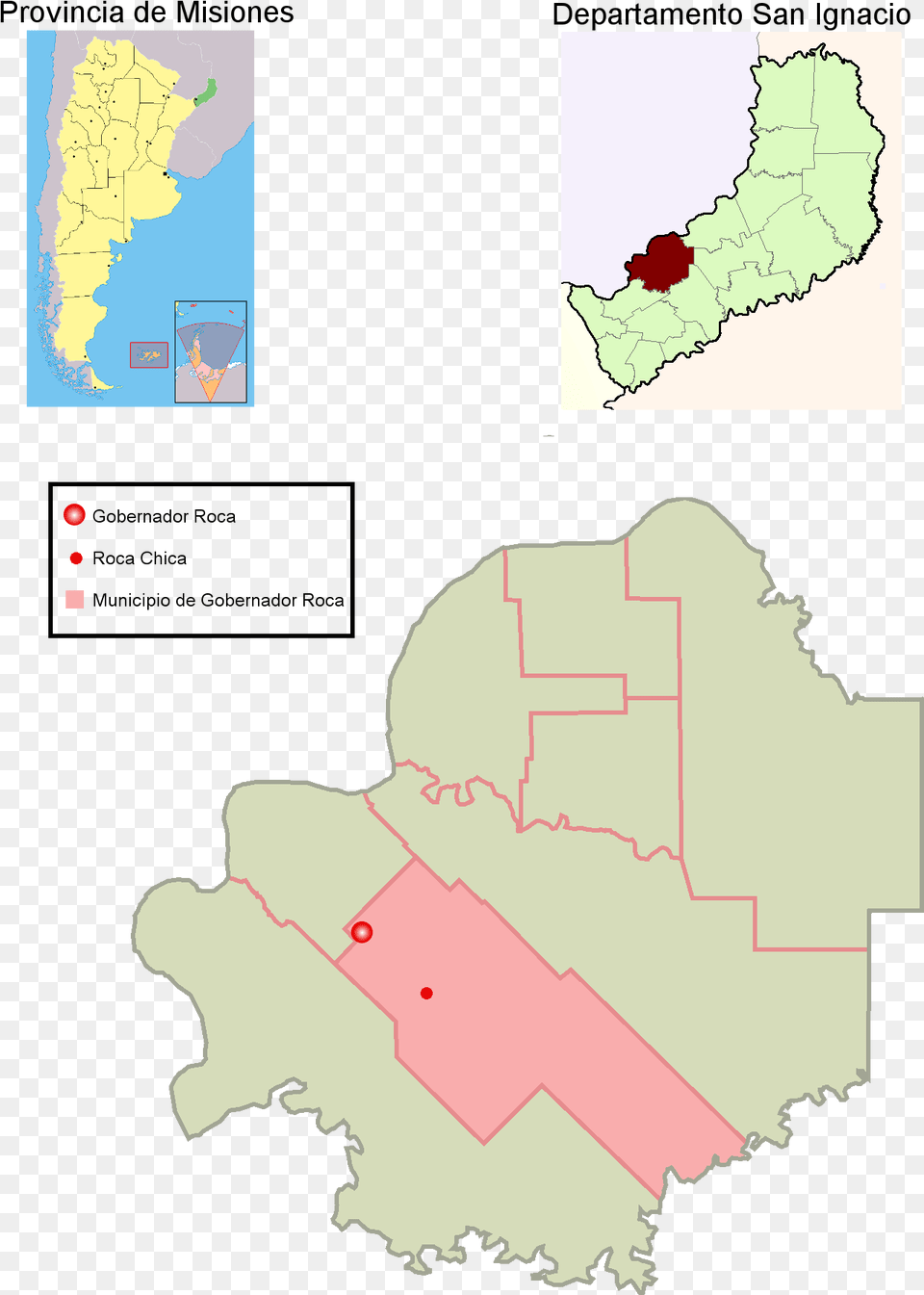 Municipio Gobernador Roca En Departamento San Ignacio Jardin America Misiones Mapa, Chart, Plot, Map, Atlas Png