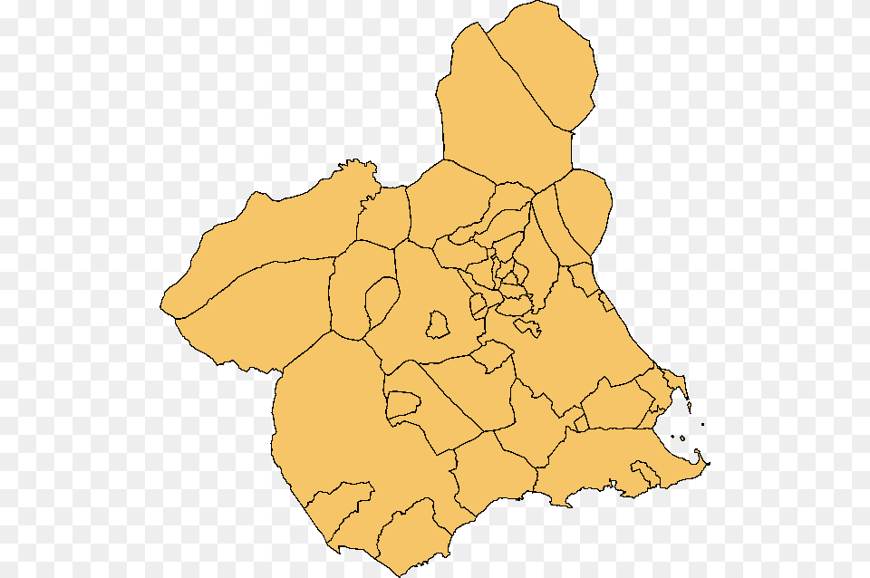 Municipios De Murcia Murcia, Atlas, Chart, Diagram, Map Free Png Download