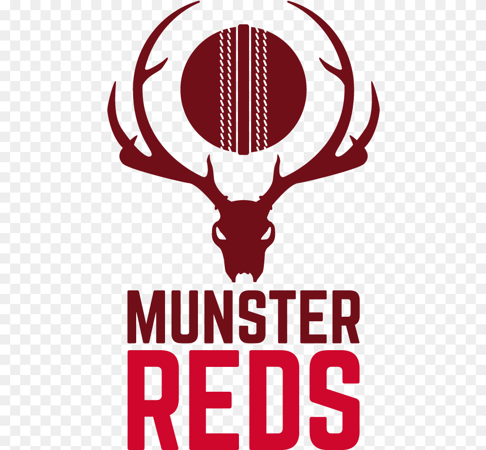 Munster Cricket Munster Reds Cricket Logo, Animal, Deer, Mammal, Wildlife Png Image