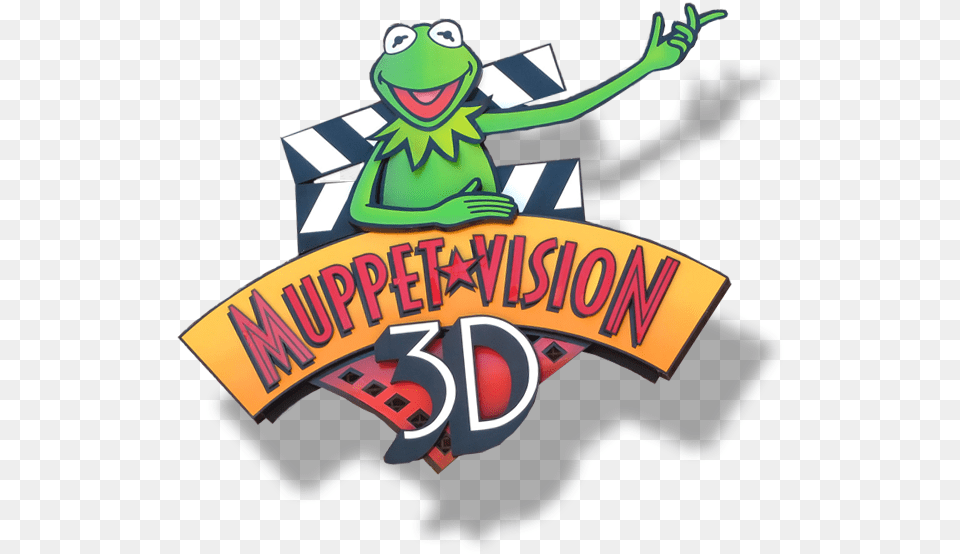Muppet Vision 3d Muppet Vision 3d Logo, Dynamite, Weapon, Amphibian, Animal Png Image