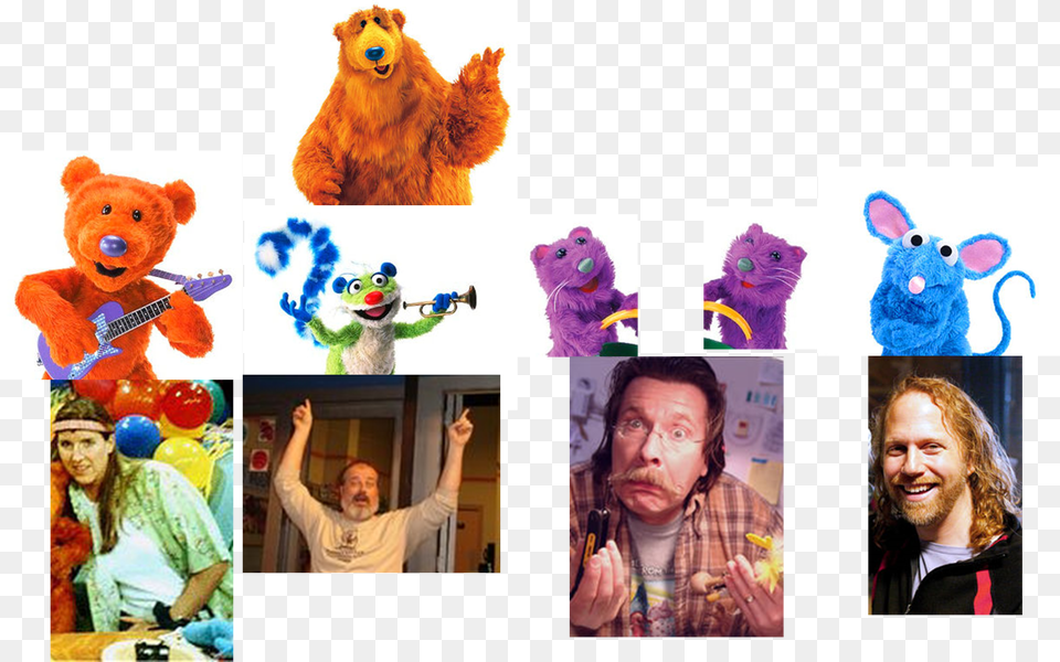 Muppet Wiki Behind The Scenes Bear In The Big Blue Bear In The Big Blue House, Adult, Person, Man, Male Png