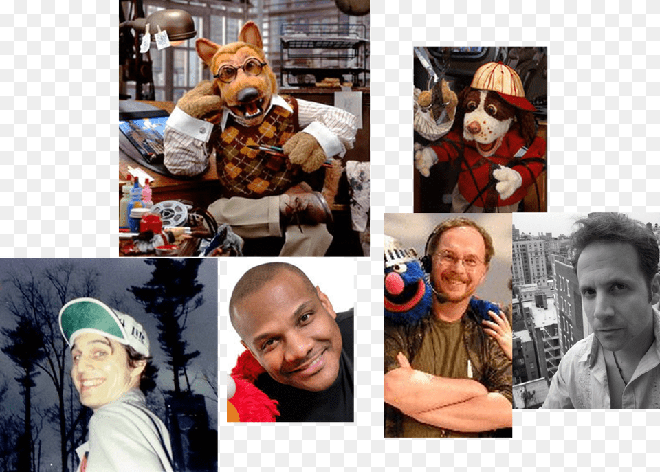 Muppet Wiki Behind The Scenes Photos Dog City Episode Boss Bruiser, Person, Head, Hat, Photography Png Image