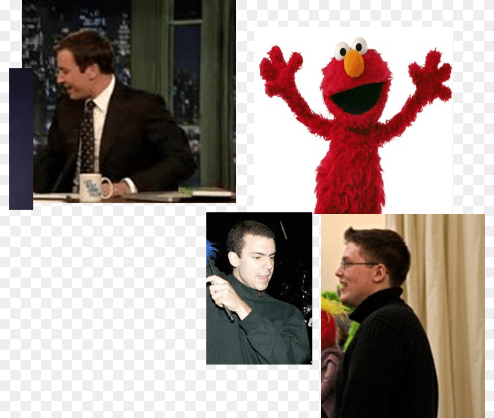 Muppet Wiki Behind The Scenes The Tonight Show Starring Elmo, Adult, Person, Man, Male Free Png