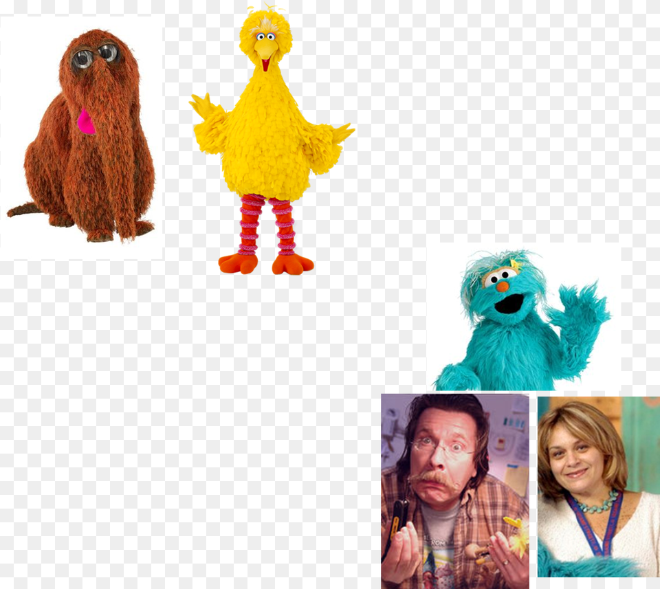 Muppet Wiki Scenes Sesame Street Big Bird Cookie Monster And Elmo, Adult, Person, Woman, Female Free Png Download
