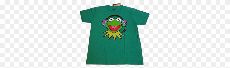 Muppets Mens Green Kermit The Frog T Shirt Unisex Adult Size, Clothing, T-shirt Free Png