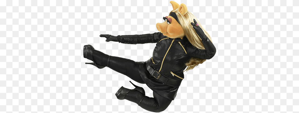 Muppets Miss Piggy Karate, Clothing, Coat, Jacket, Adult Free Transparent Png