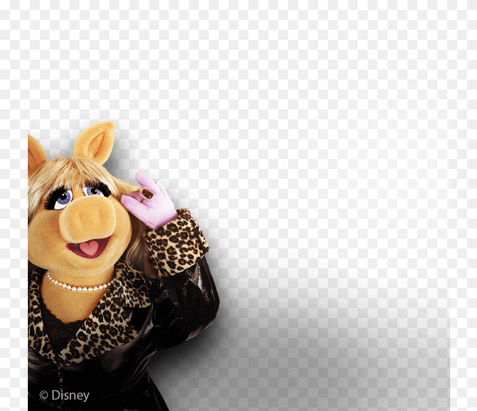 Muppets Piggy Bg Mob Brian Henson Miss Piggy Muppets Autographed Signed, Doll, Toy, Figurine, Face Png