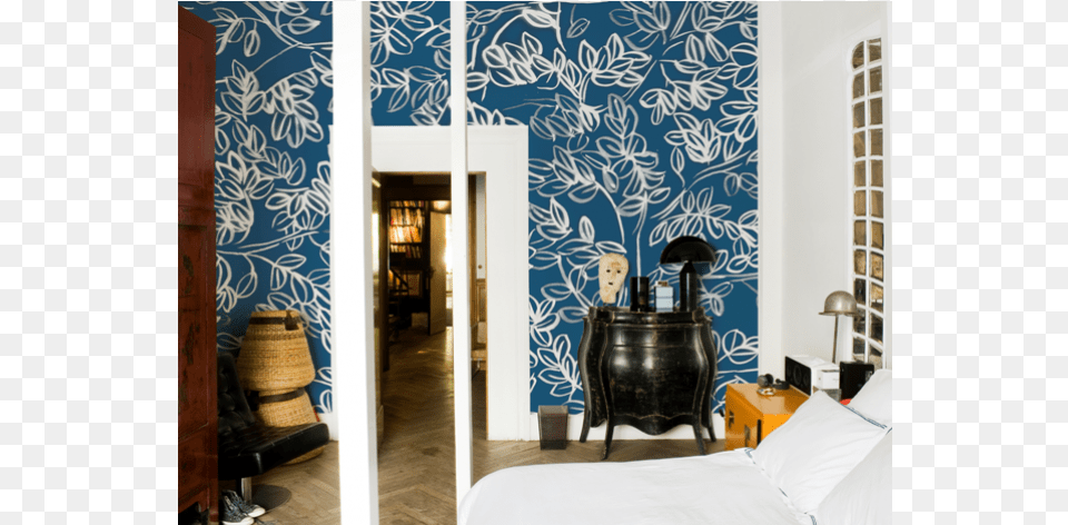 Mural M2507 1 Buxus Tres Tintas Mditerranen By Lrv Buxus Mural, Architecture, Room, Living Room, Interior Design Png Image