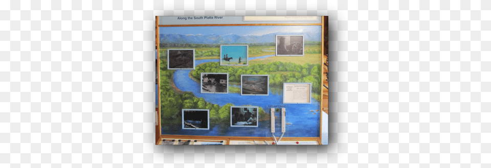 Mural On The Carson Nature Center39s South Platte Picture Frame, Art, Painting, Computer Hardware, Electronics Free Png Download