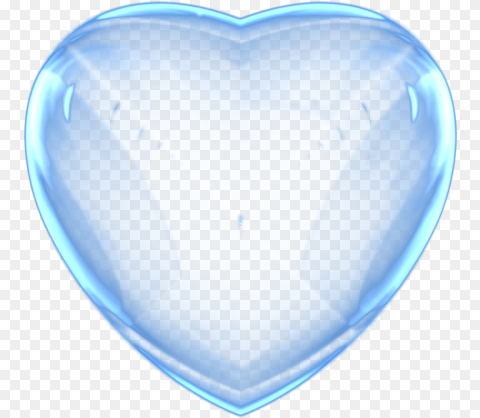 Murano Glass Heart Transparency And Glass Heart Transparent Background, Balloon, Plate Free Png