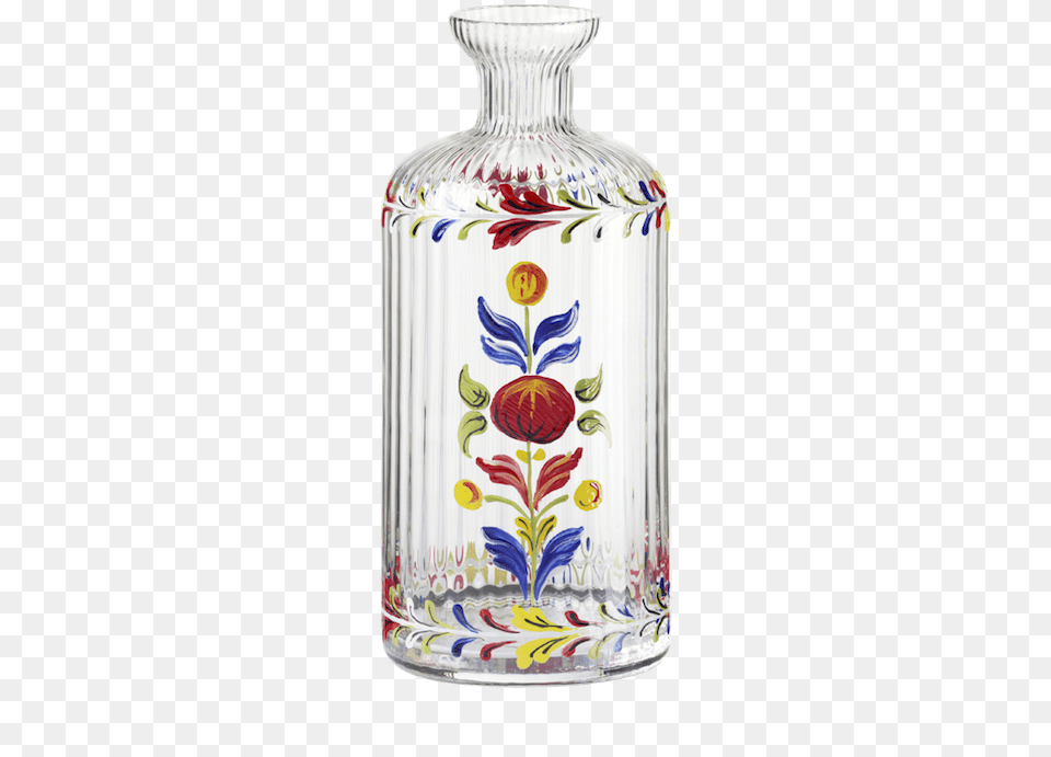 Murano Hand Painted Oil Bottle Vase, Art, Jar, Porcelain, Pottery Png Image