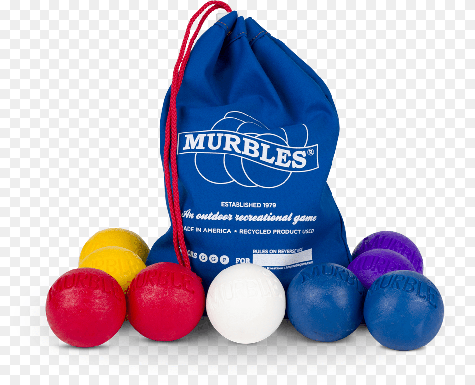 Murbles 4 Player 9 Ball Small Activity Set, Bag, Clothing, Glove, Sport Png Image