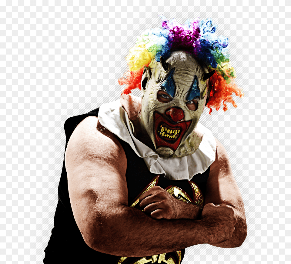 Murder Clown Imgenes De Murder Clown, Adult, Man, Male, Person Free Png