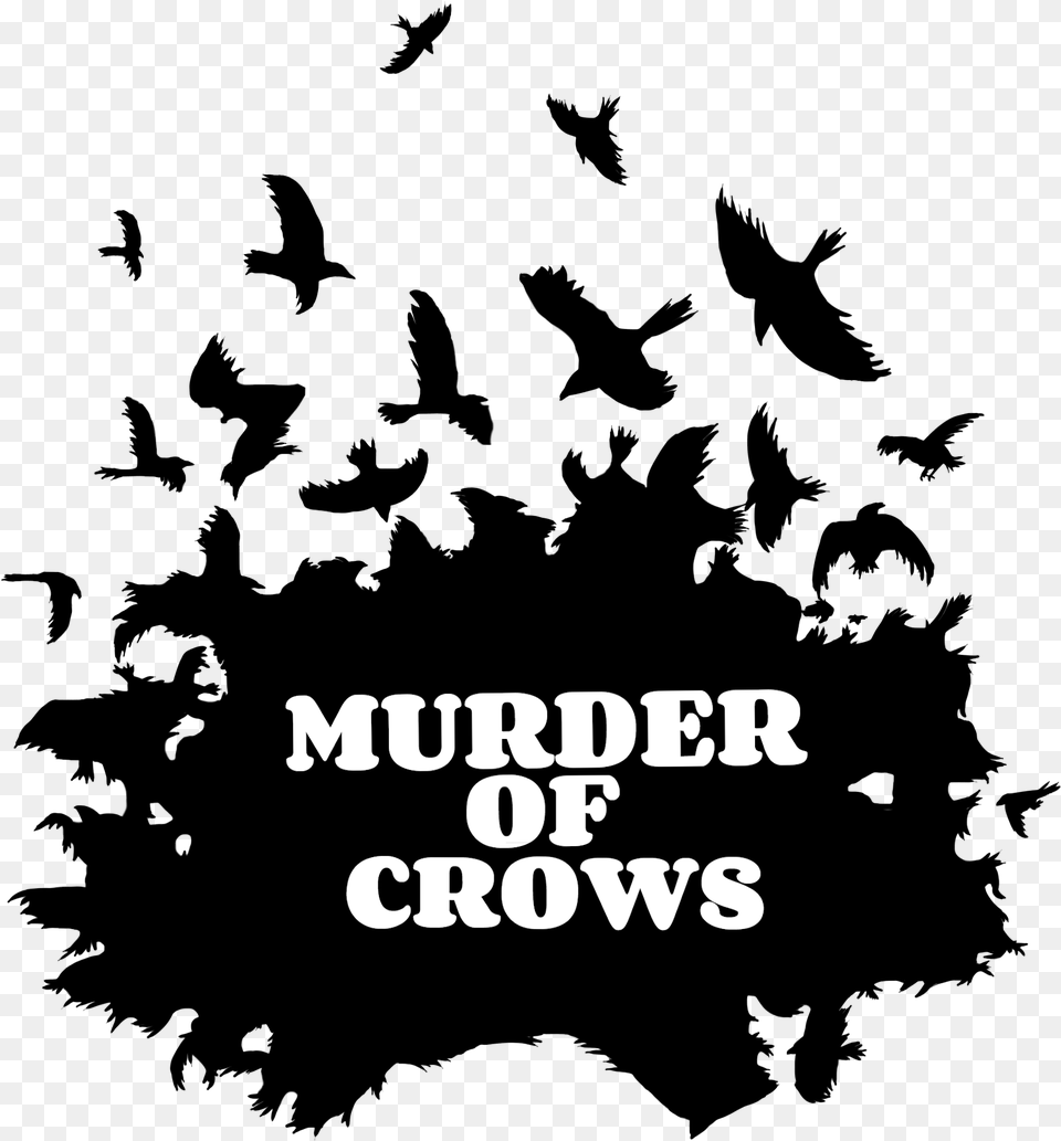Murder Of Crows Murder Of Crows Icon, Text Png Image