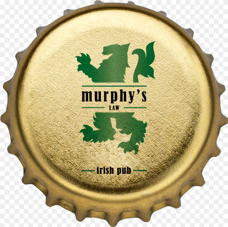 Murphy S Law Beer Bottle Cap Bottle Free Transparent Png