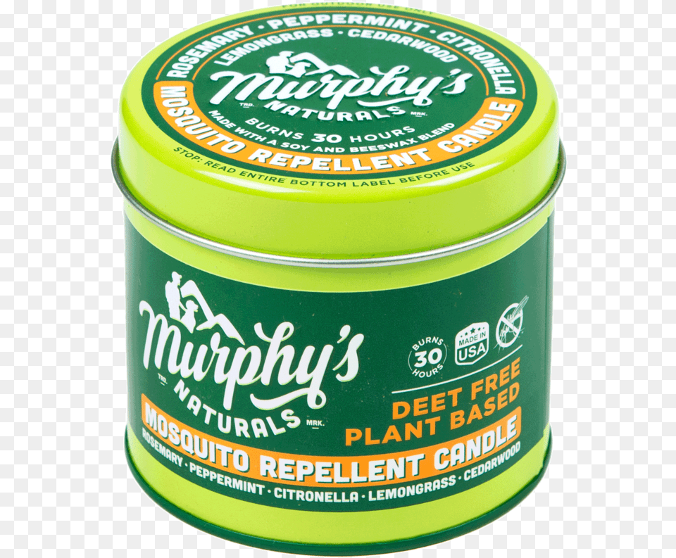 Murphys Naturals Mosquito Repellent Candle Murphy39s Naturals Mosquito Repellent Tea Light Candles, Tin, Can, Bottle, Cosmetics Png