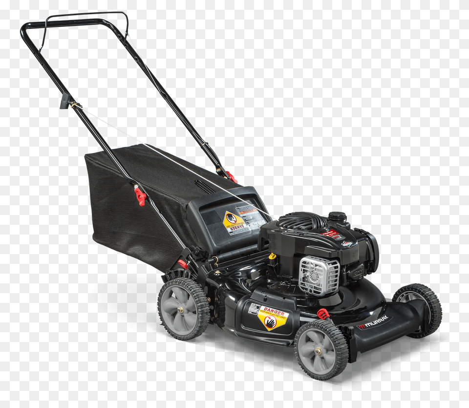 Murray Gas Push Lawn Mower With Briggs And Stratton Engine, Device, Grass, Plant, Lawn Mower Png Image