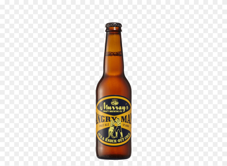 Murrays Angry Man Pale Ale 24 X 330ml Beer Bottle, Alcohol, Beer Bottle, Beverage, Liquor Free Png