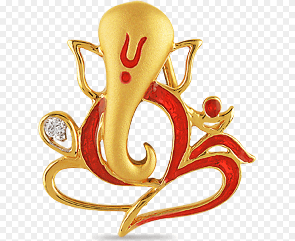 Murugan Om Logo Logo Golden Ganpati, Accessories, Jewelry, Gold Free Png Download