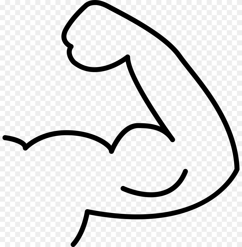 Muscle Arm Cartoon Drawing Clip Art, Text, Number, Symbol, Stencil Free Png