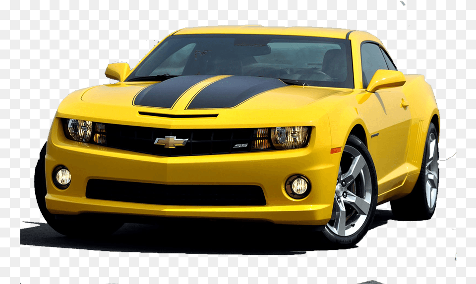 Muscle Car 2015 Chevrolet Camaro Ford Mustang Camaro Amarelo, Alloy Wheel, Vehicle, Transportation, Tire Free Png