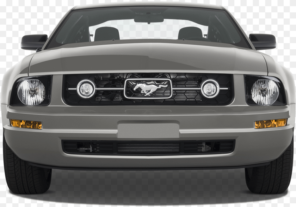 Muscle Car Grill 2008 Ford Mustang Front, Coupe, Vehicle, Transportation, Sports Car Png