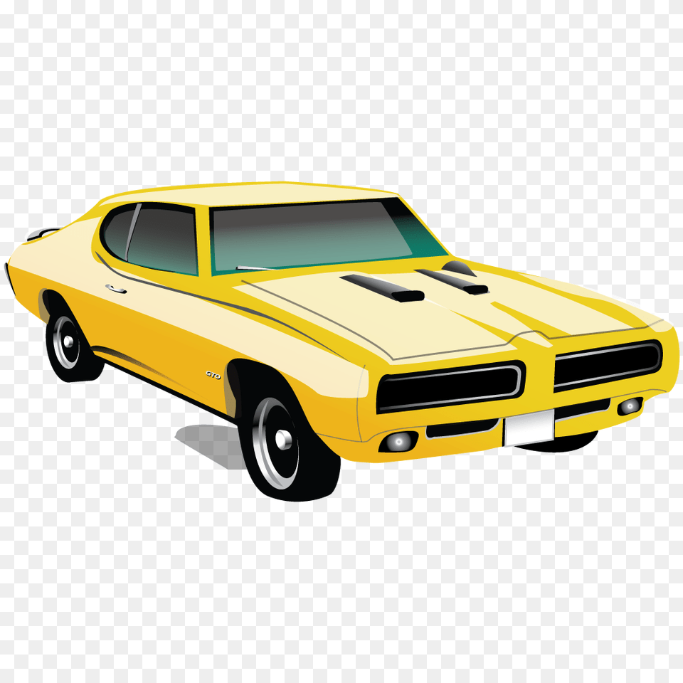 Muscle Car Pontiac Gto Icon Classic American Cars Iconset, Vehicle, Coupe, Transportation, Sports Car Free Transparent Png