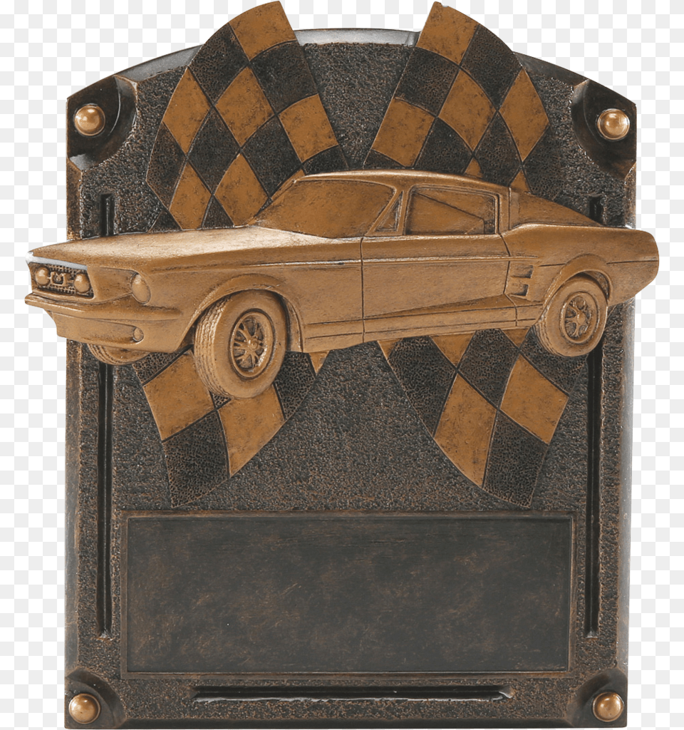 Muscle Car Show Legends Of Fame Series P Car Trophy Plaque, Bronze, Transportation, Vehicle, Machine Free Transparent Png