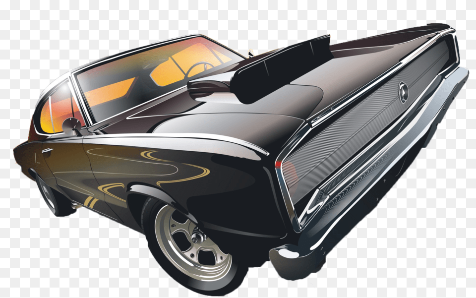 Muscle Car Vector Vector Muscle Car, Coupe, Sports Car, Transportation, Vehicle Free Png Download