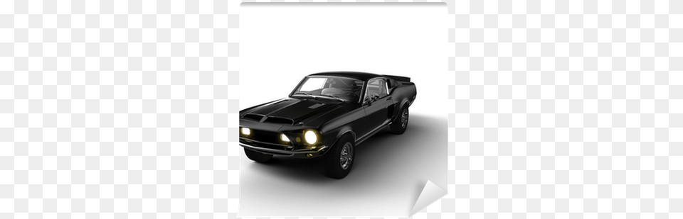 Muscle Car Wall Mural U2022 Pixers We Live To Change First Generation Ford Mustang, Coupe, Sports Car, Transportation, Vehicle Png Image