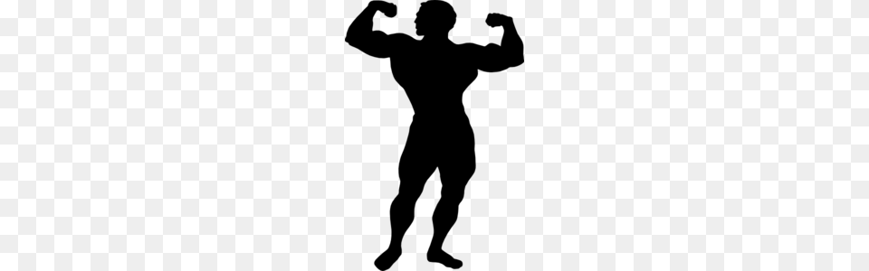 Muscle Clip Art, Gray Free Png Download