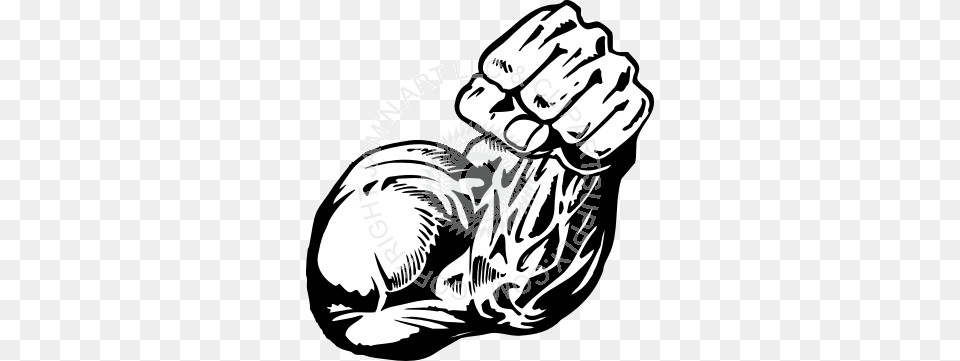 Muscle Fist, Body Part, Hand, Person Png Image