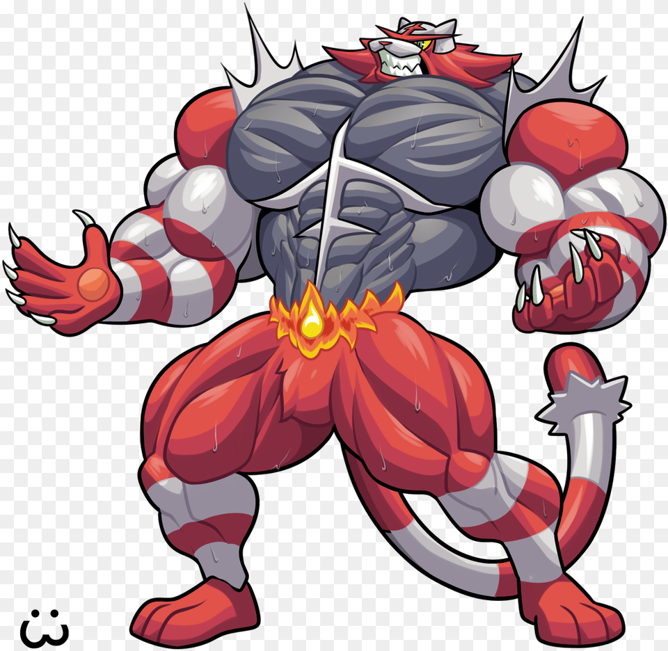 Muscle Incineroar, Book, Comics, Publication, Electronics Png Image