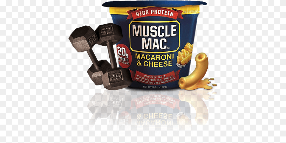 Muscle Mac, Advertisement, Food, Ketchup Free Png