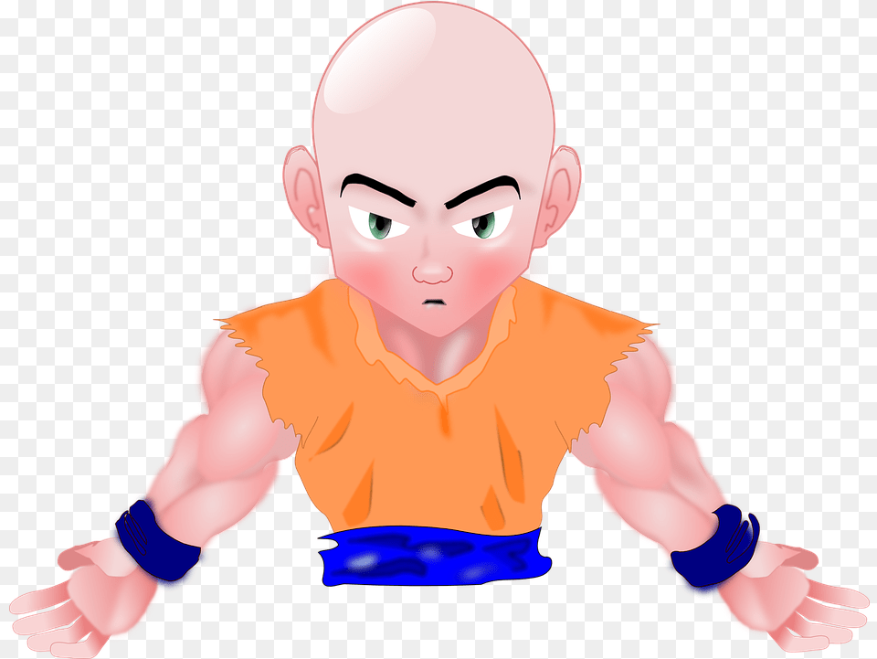 Muscle Man Cartoon Character 10 Buy Bald Anime Character With Arrow On Head, Body Part, Finger, Hand, Person Free Png