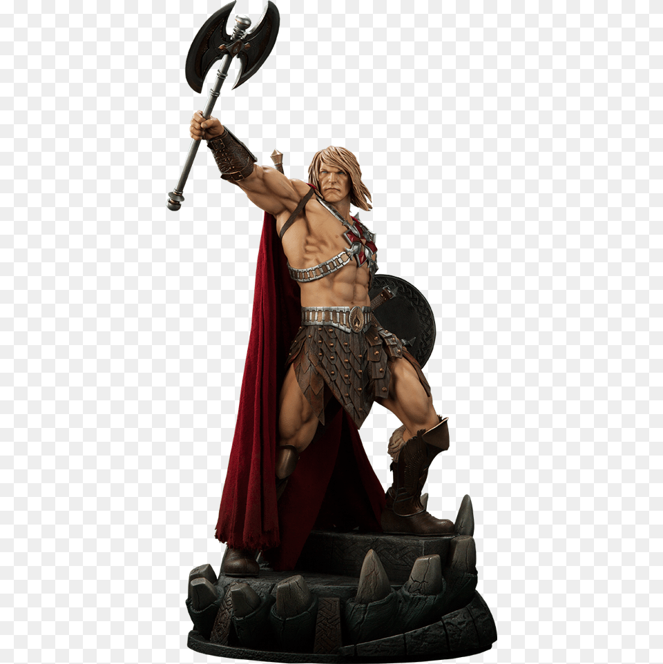 Muscle Man With Axe, Weapon, Sword, Adult, Person Png
