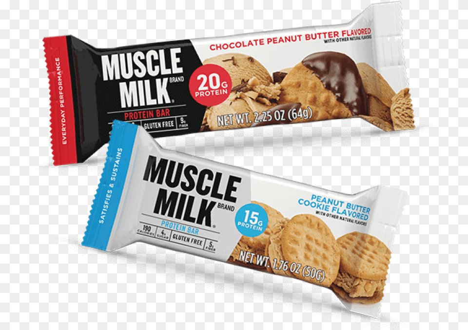 Muscle Milk Protein Bars, Bread, Cracker, Food, Sweets Free Transparent Png