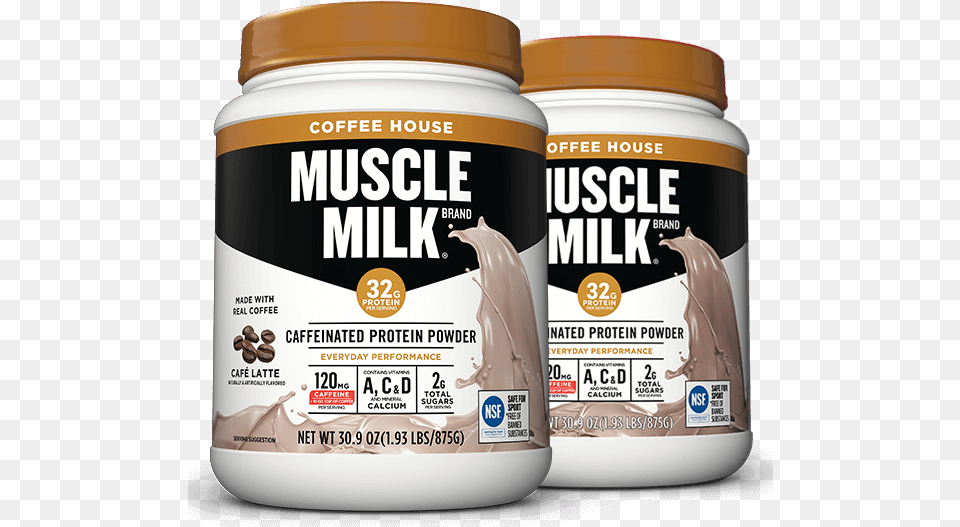 Muscle Milk Protein Powder, Jar, Bottle, Shaker, Food Free Png