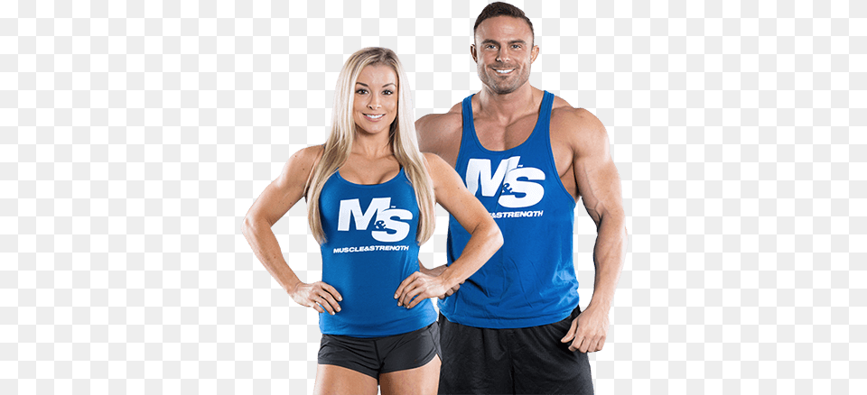 Muscle Muscle Amp Strength Clothing Fitted V Neck Black, Adult, Person, Female, Woman Free Png